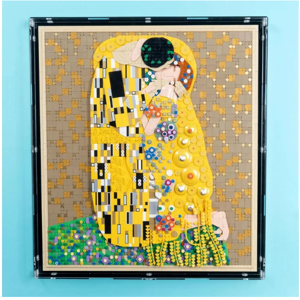 IDISPLAYIT • box na LEGO®- Gustav Klimt – Polibek (31221)