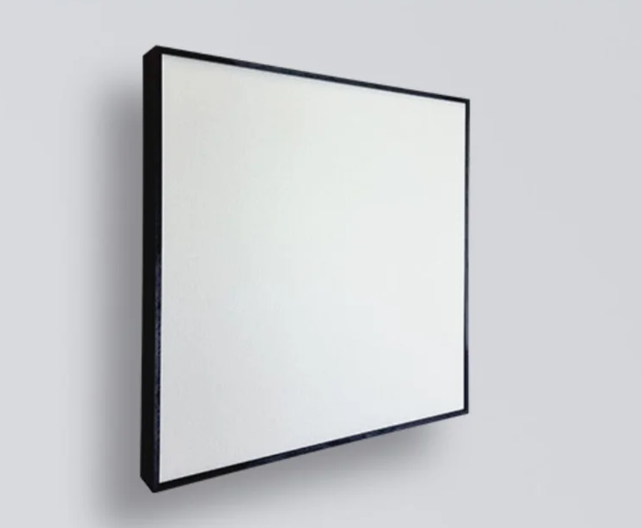 SONITUS • PET Frame (60x60x6cm) 2/0,72m2 • White / bílá