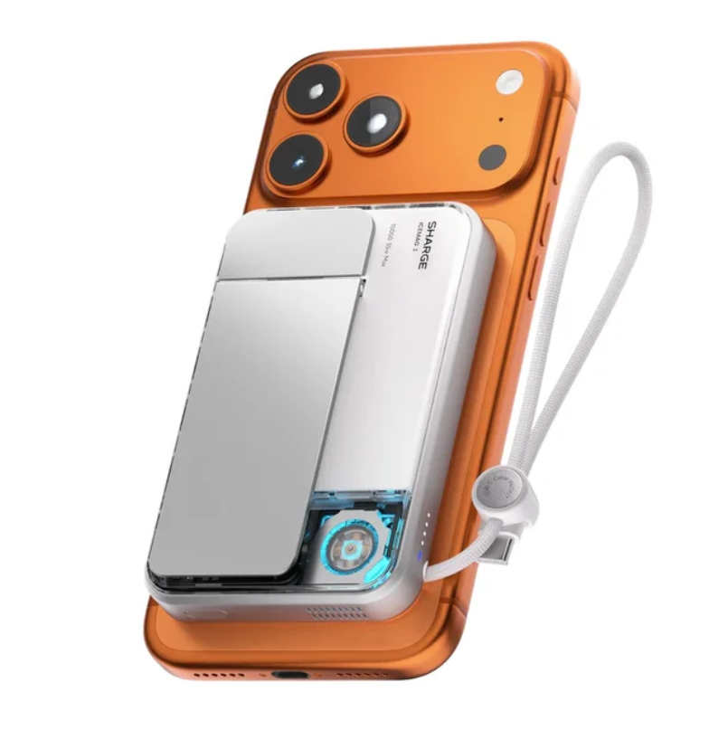 SHARGE • ICEMAG 3_WHITE_Magnetická powerbanka 10 000 mAh