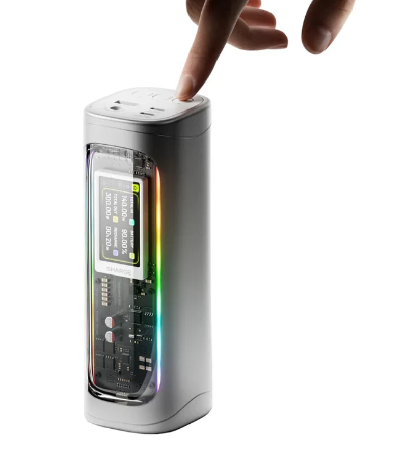 SHARGE • Shargeek 300_SILVER_ Powerbanka