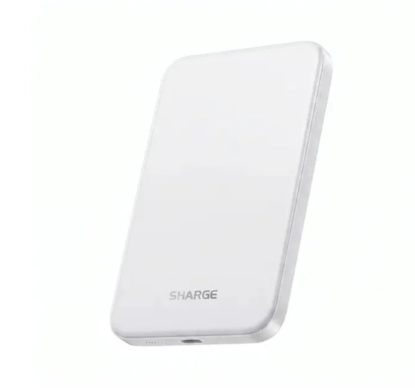 SHARGE • AeroMag Air 5K _SILVER_Powerbanka ultratenká
