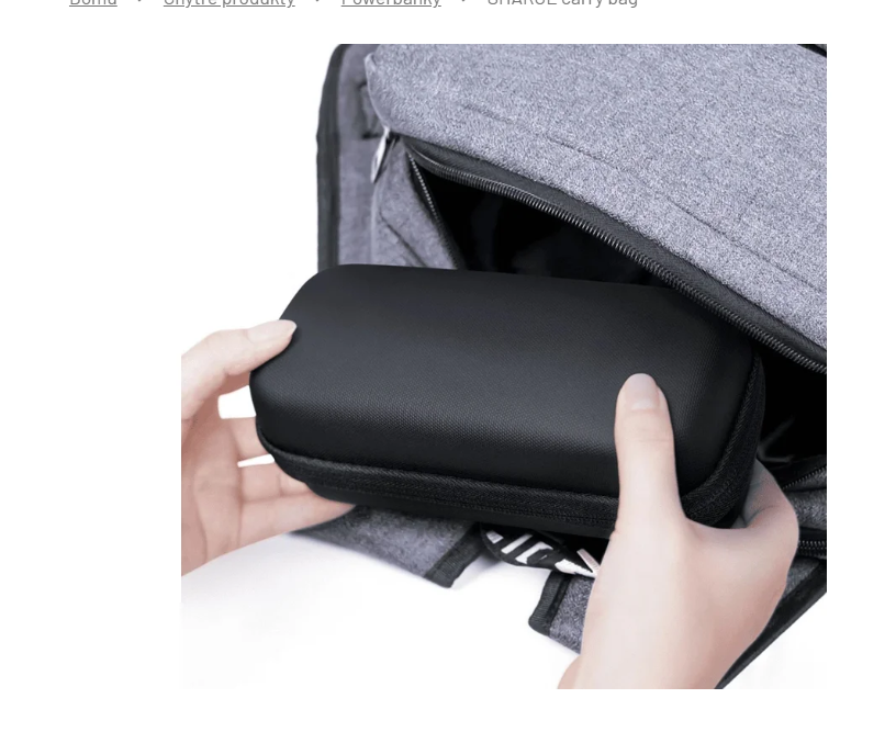 SHARGE • CARRY BAG_pouzdro na Powerbanku