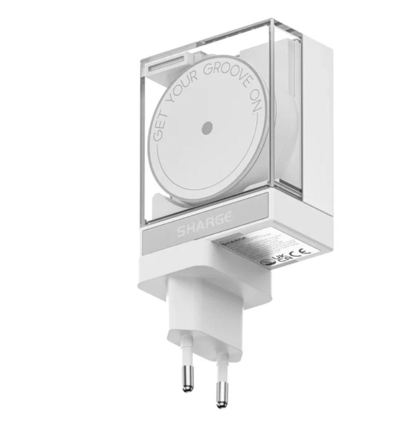 SHARGE • Retractable 65 _WHITE_ nabíječka