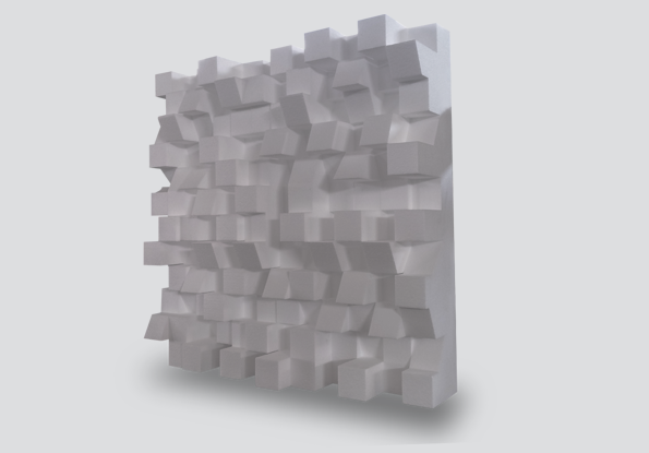 SONITUS • DIFFUSERS Bigfusor   ( 60x60x16cm/1,08m2), GREY -3ks /bal 