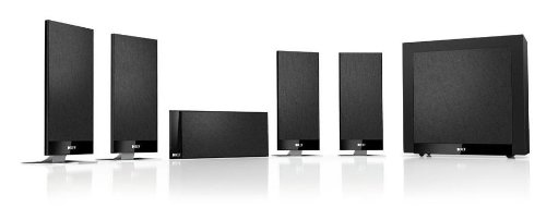 KEF T105 • Systém, sada 5.1 SLIM - STAV skladu dle jed.položek   • Black