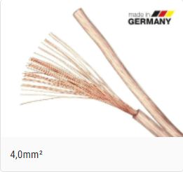 Eagle Cable • HIGH STANDART  LS  transparent  2x4mm²