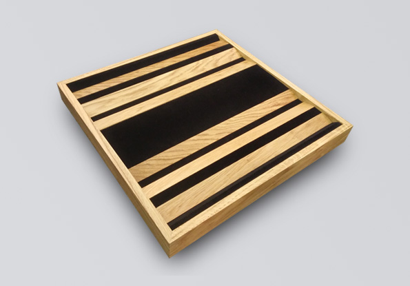 SONITUS • MASSIVE  Massive 6 STRIP ( 60x60x7cm/072m2),  NATUR 2ks/bal 