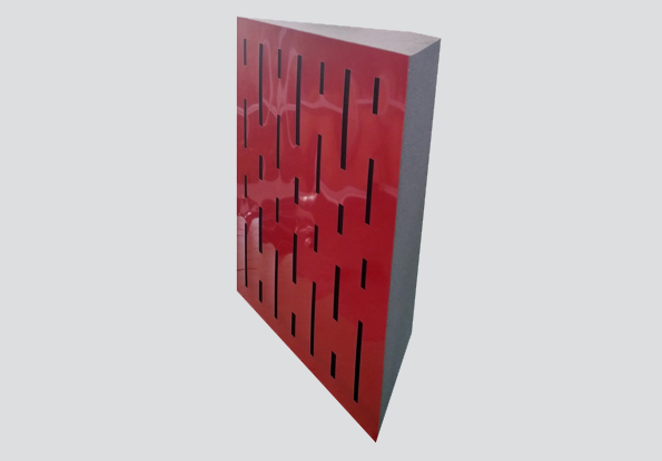 SONITUS • BASS TRAPS  Decotrap Natur  ( 42x42x60cm)  MAHAGON  - 2ks /bal