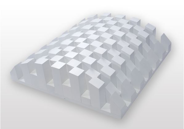 SONITUS • MASSIVE  Bigfusor  II Massive ( 60x60x18cm/0,36m2) WHITE -1ks /bal 
