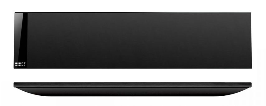 KEF T301c • 2,5-pás. SLIM centrální reprosoustava 14x60xh3,5cm •Black