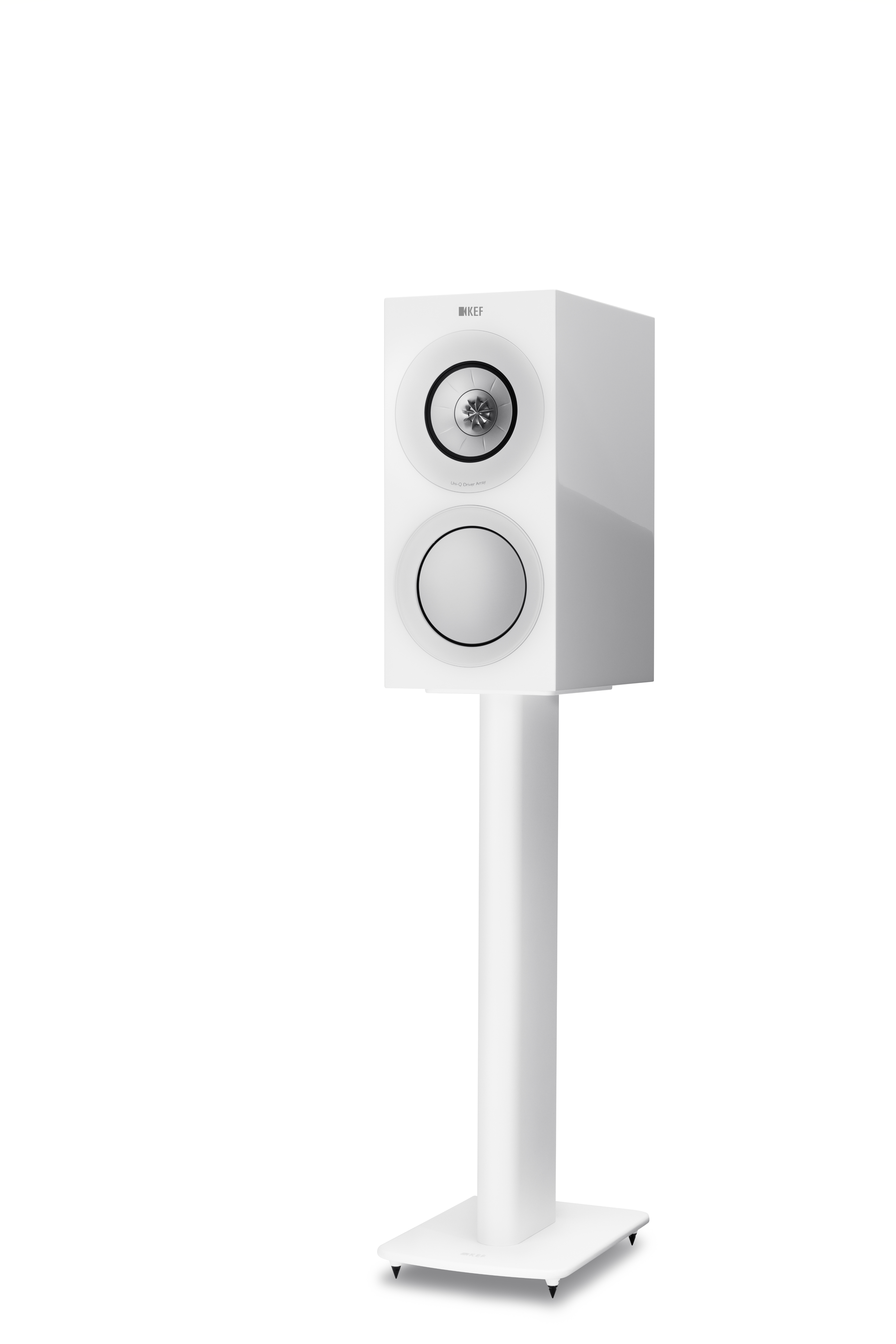 KEF • R3 META  • White Gloss - policová reprosoustava 
