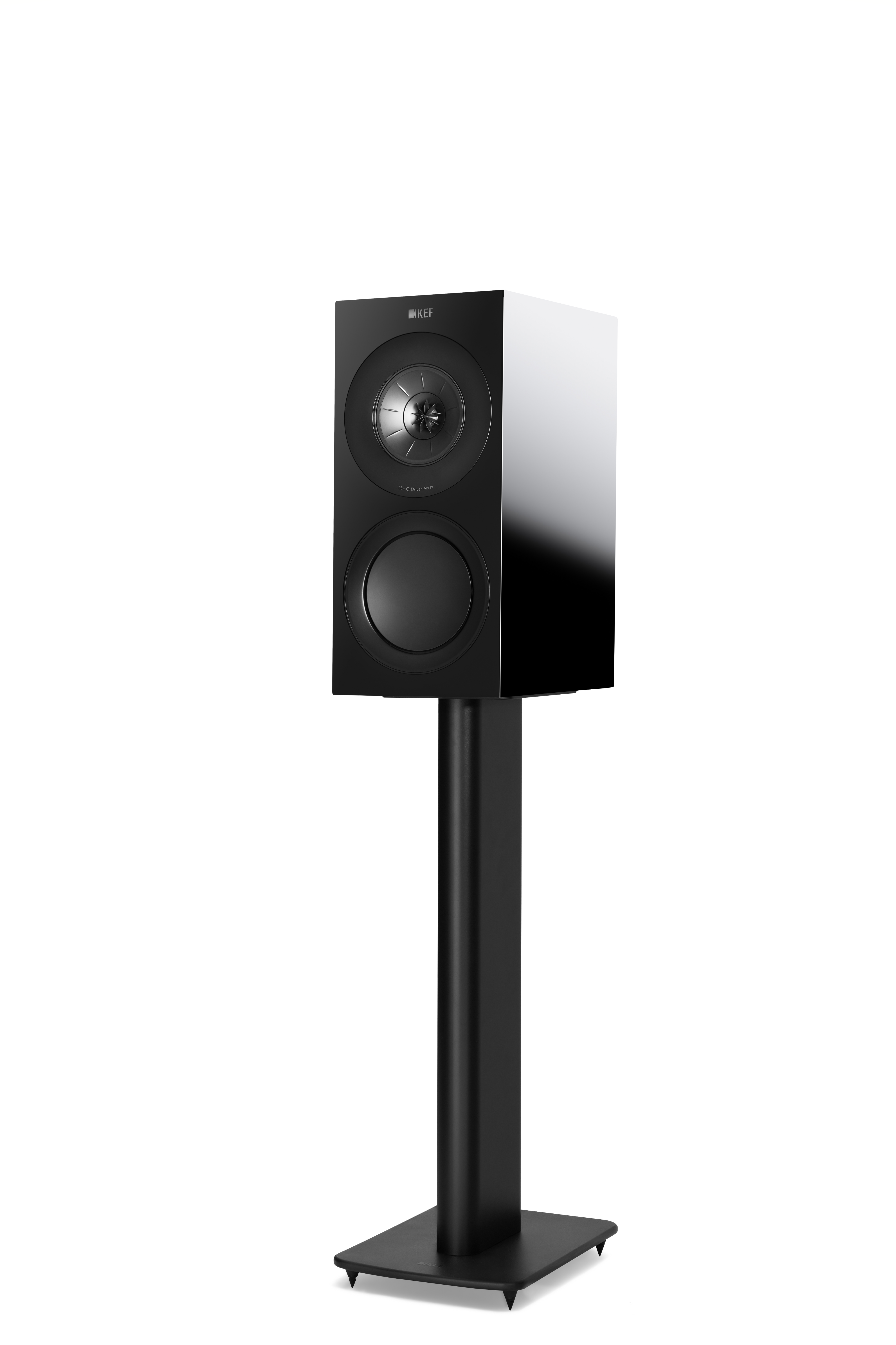 KEF • R3 META  • Black Gloss - policová reprosoustava 