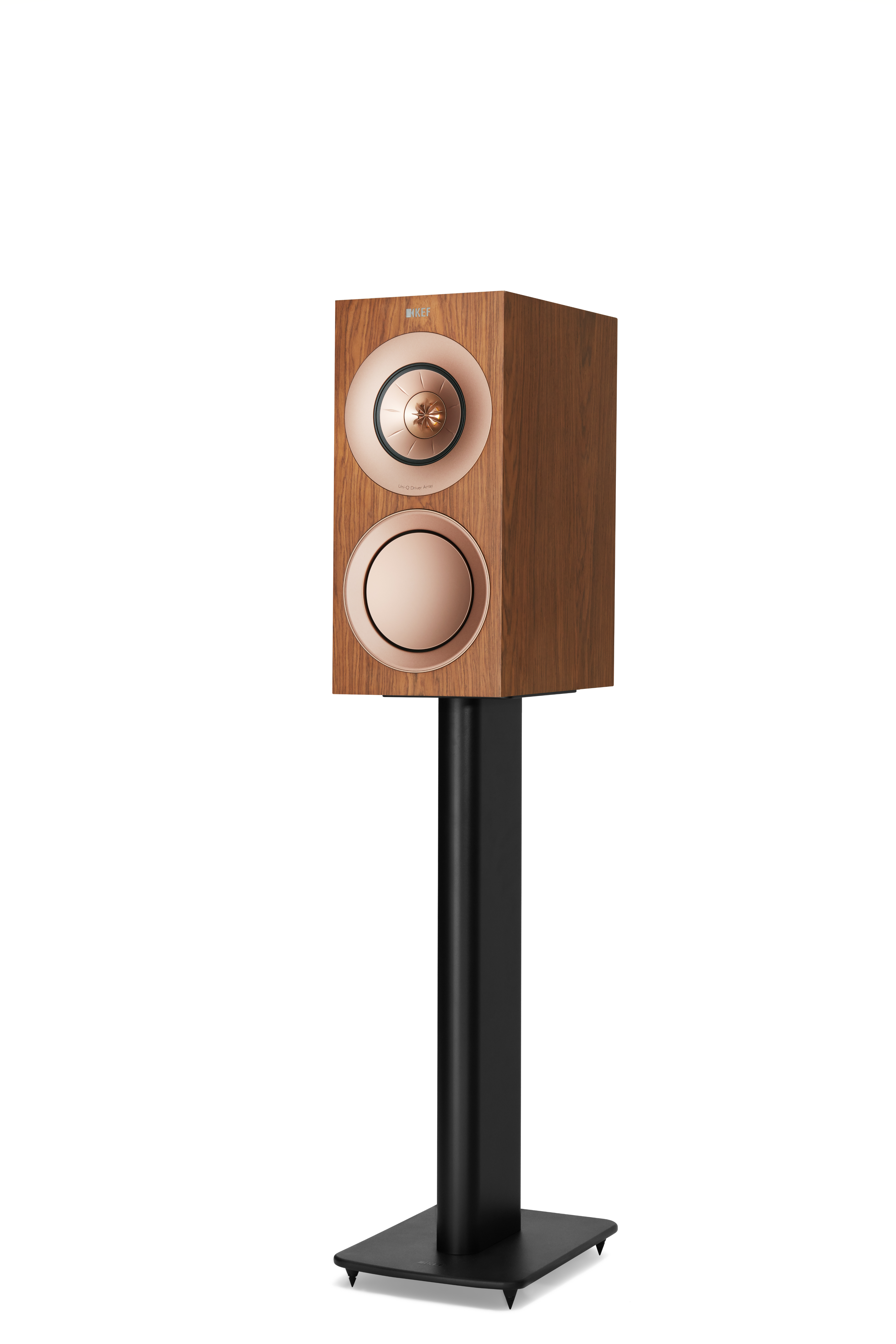 KEF • R3 META  • Walnut - policová reprosoustava 