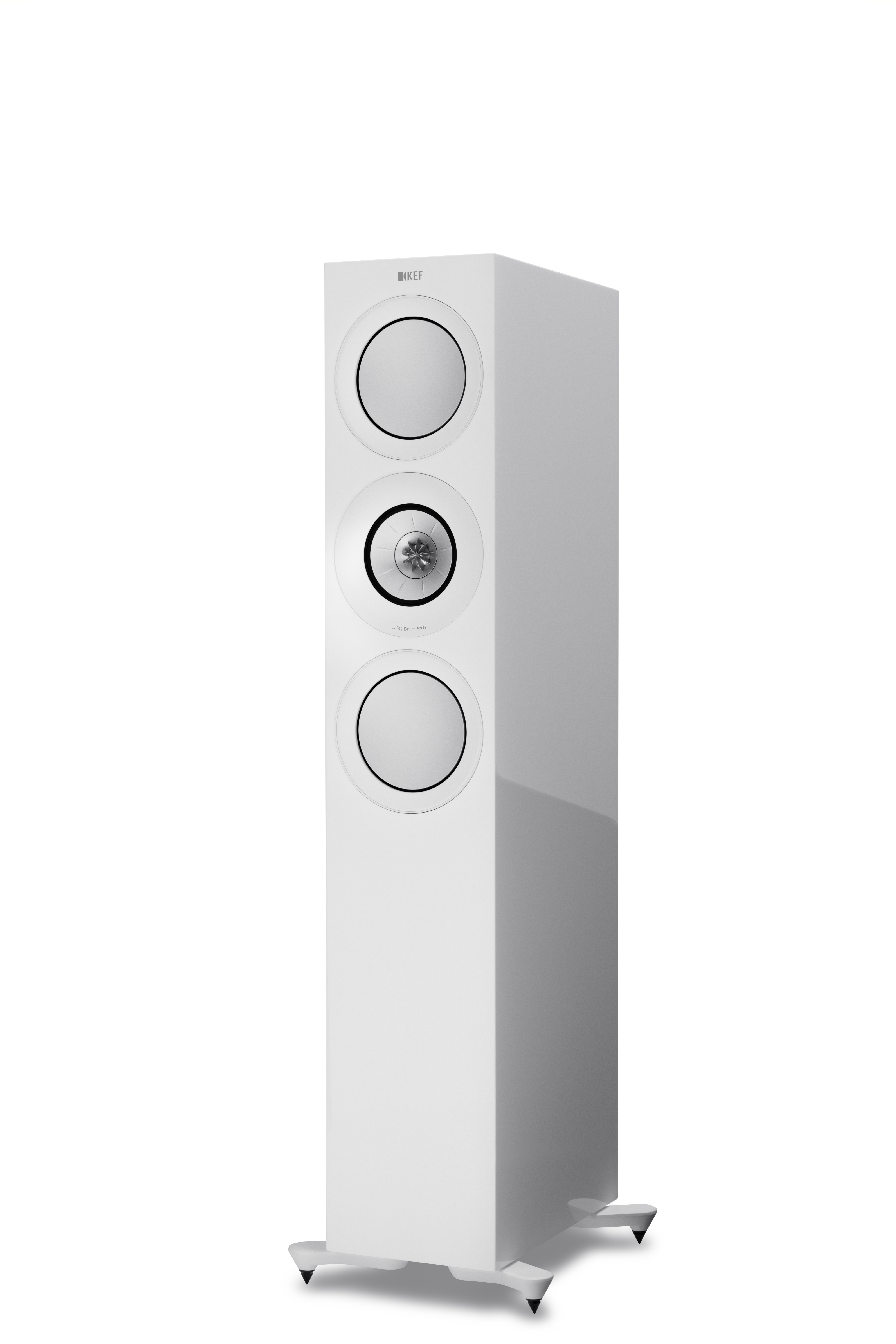KEF • R7 META  • White Gloss - podlahová reprosoustava 