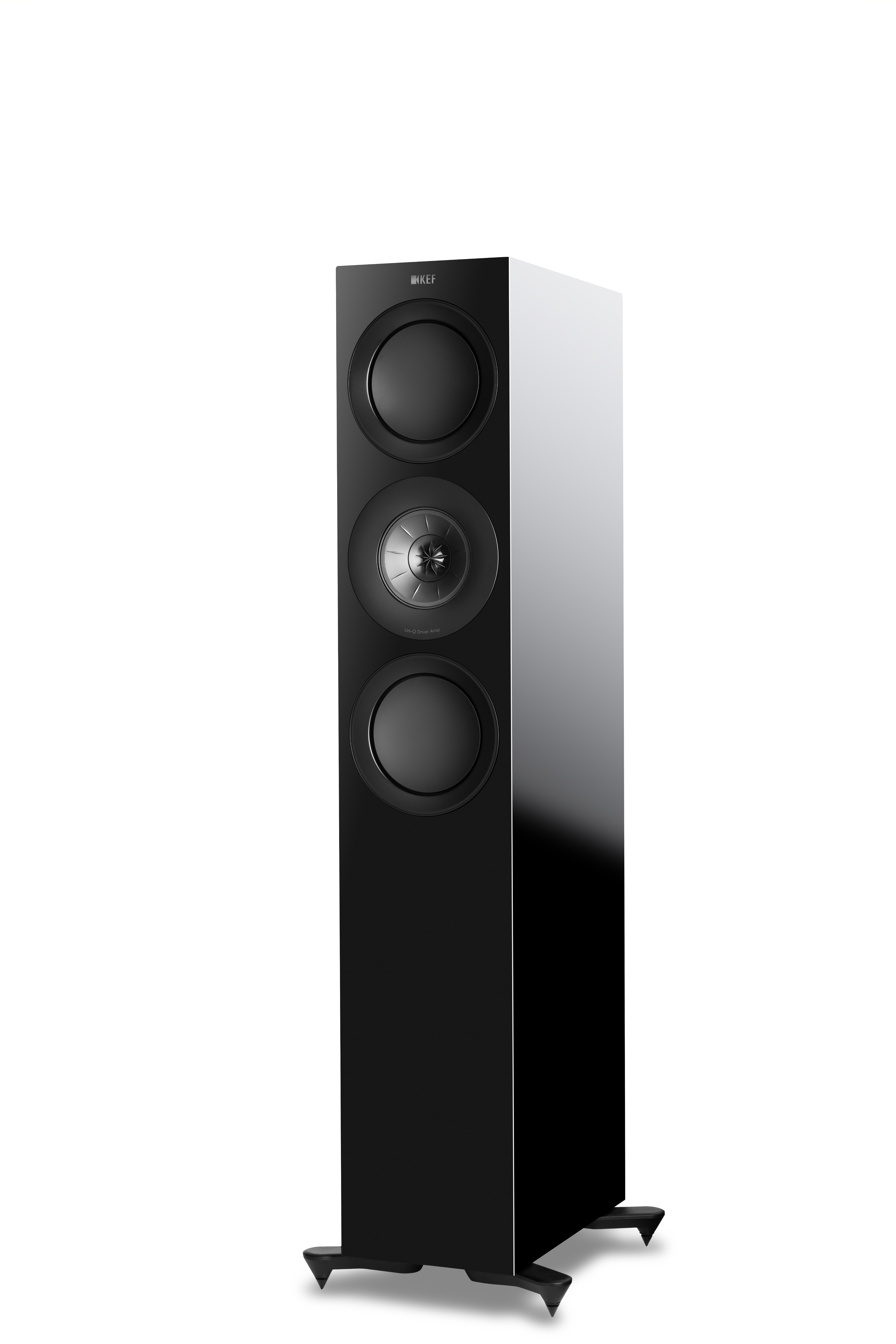 KEF • R7 META  • Black Gloss - podlahová reprosoustava 