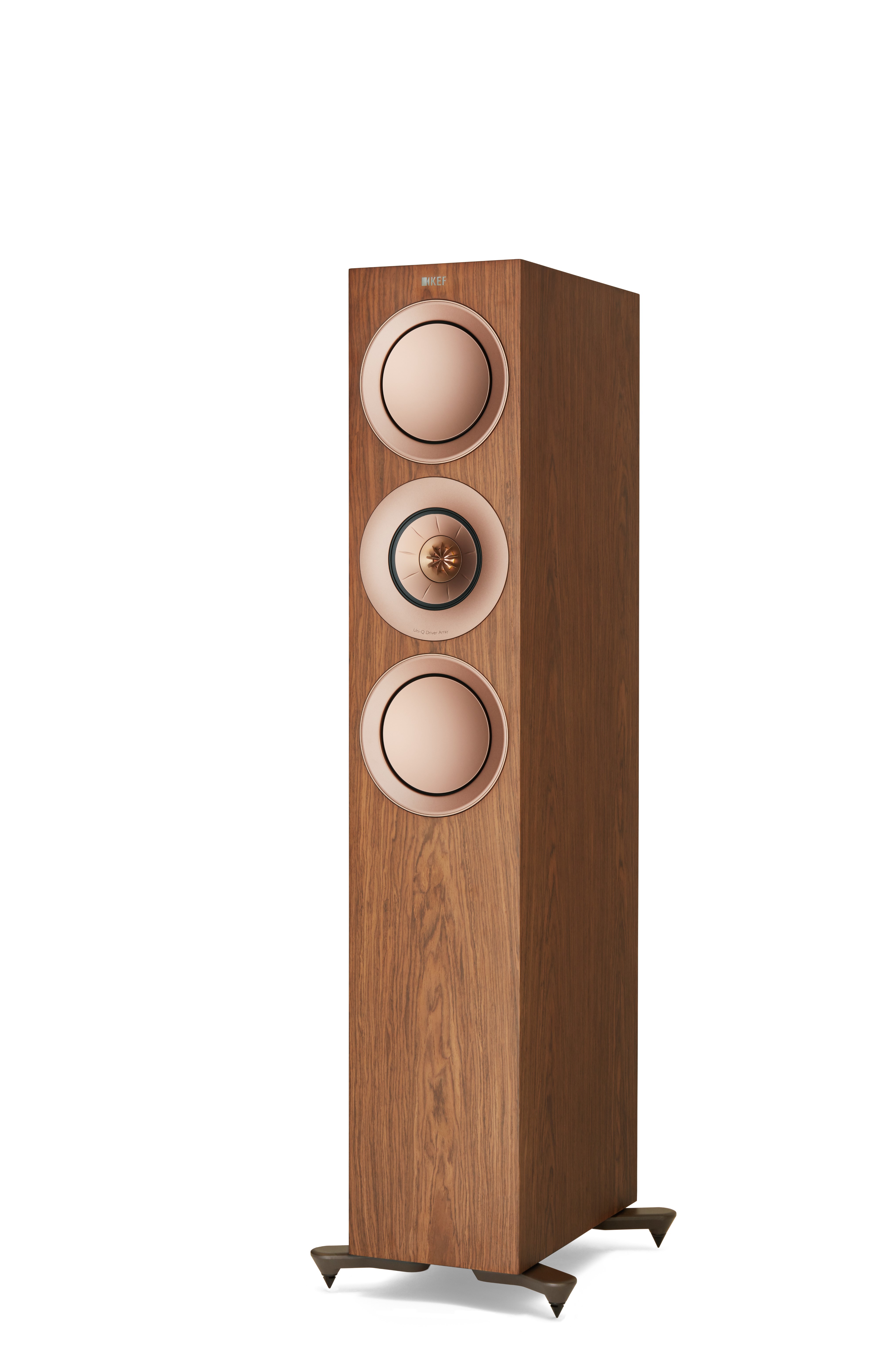 KEF • R7 META  • Walnut - podlahová reprosoustava 